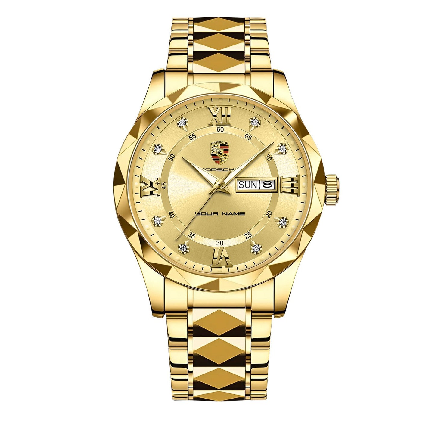 Personalized Pors Alloy Charley Watch