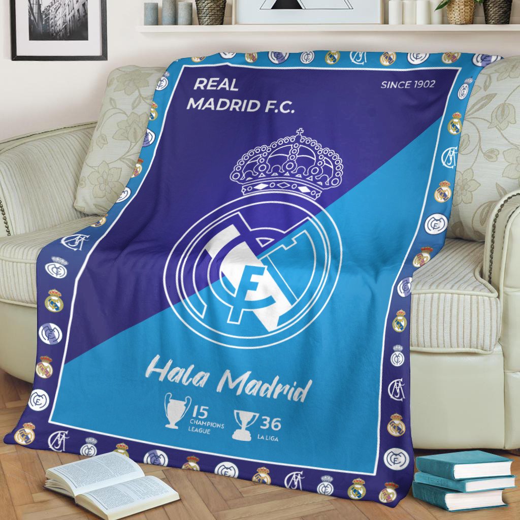 Real Madrid 3D Fleece Blanket