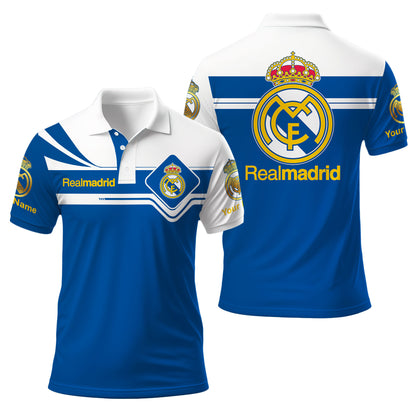 Personalized Real Madrid 3D Full Printing Set , Real Madrid Shirt , Hoodie , Short , Polo ,hawaii