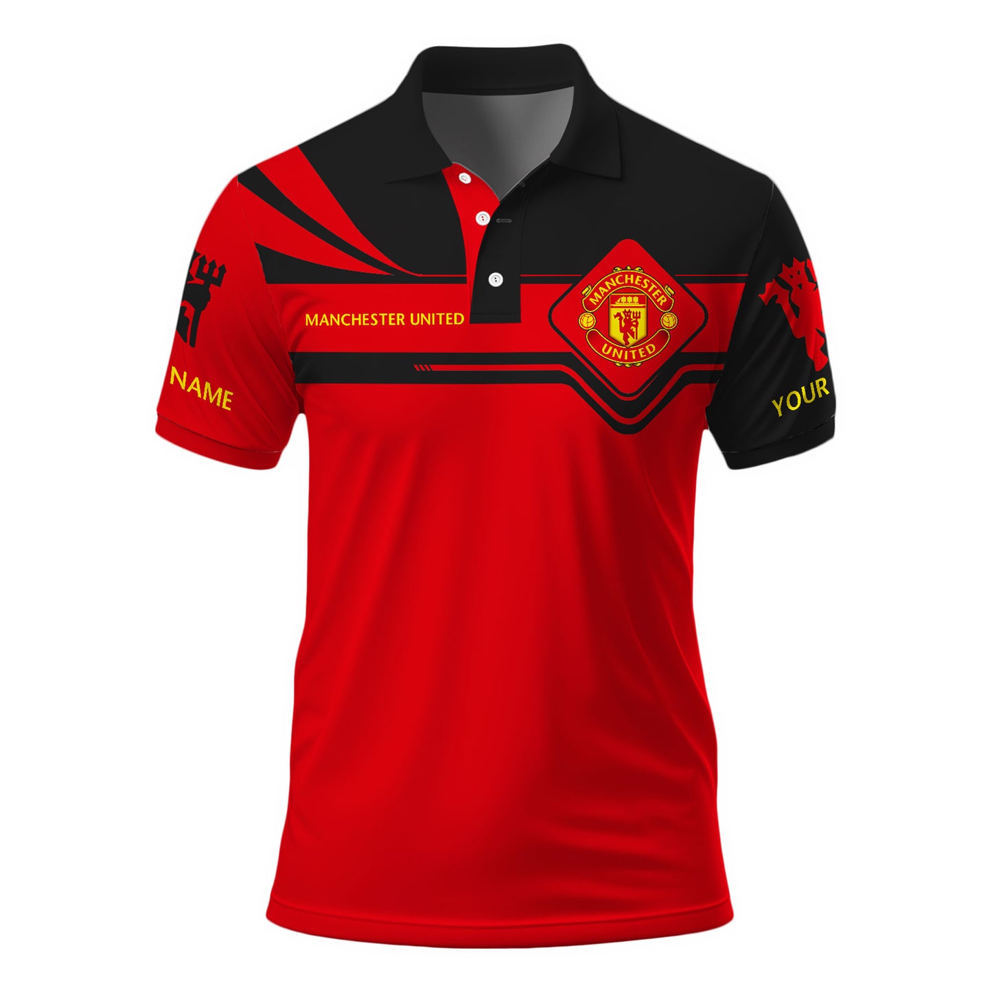 Personalized Manchester United 3D Full Printing Set , Manchester United Shirt , Hoodie , Short , Polo ,hawaii V4