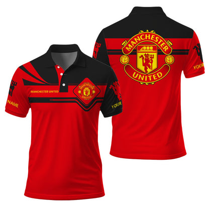 Personalized Manchester United 3D Full Printing Set , Manchester United Shirt , Hoodie , Short , Polo ,hawaii V4