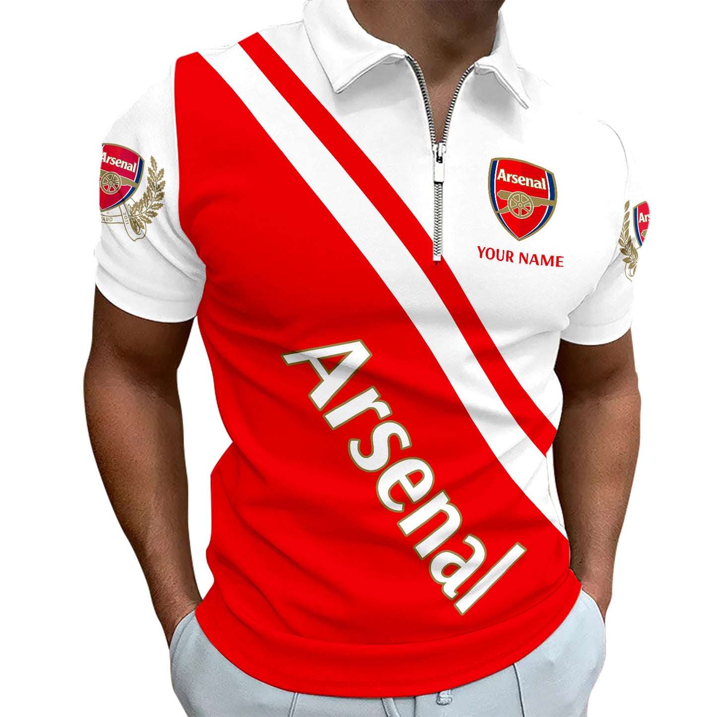 Personalized Arsenal 3D Full Printing Set , Arsenal Shirt , Hoodie , Short , Polo ,hawaii V4