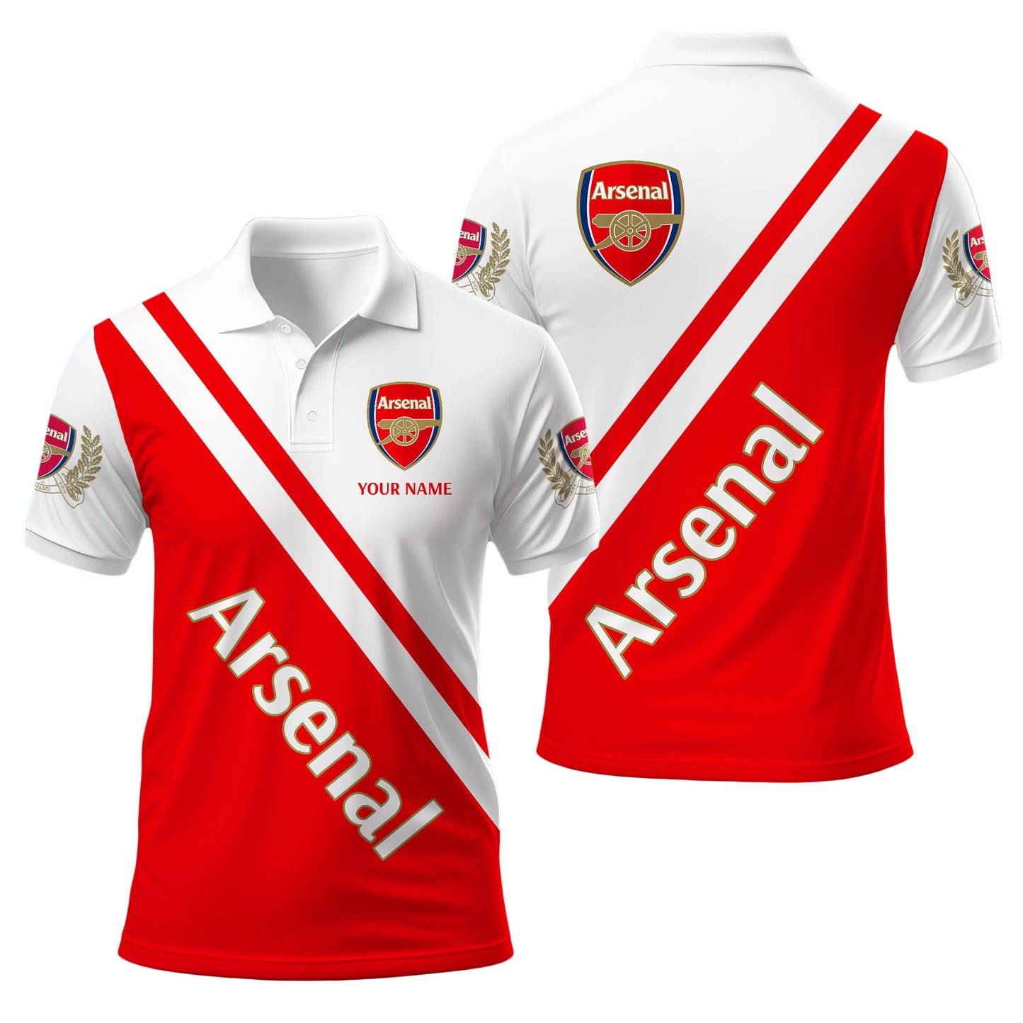 Personalized Arsenal 3D Full Printing Set , Arsenal Shirt , Hoodie , Short , Polo ,hawaii V4