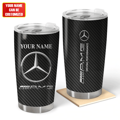 Personalized Merc AMG Stainless Tumbler 20oz 30oz Cup