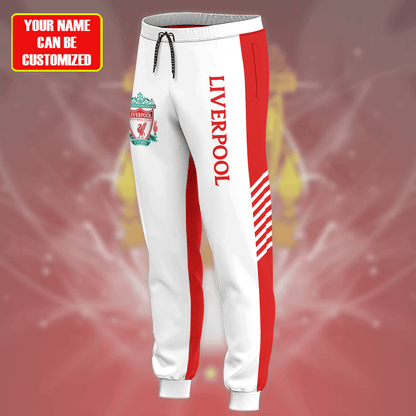 Personalized Liverpool 3D All over Printed Hoodie and Sweatpants set V2