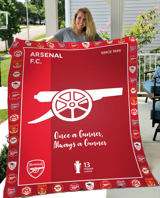 Arsenal 3D Fleece Blanket