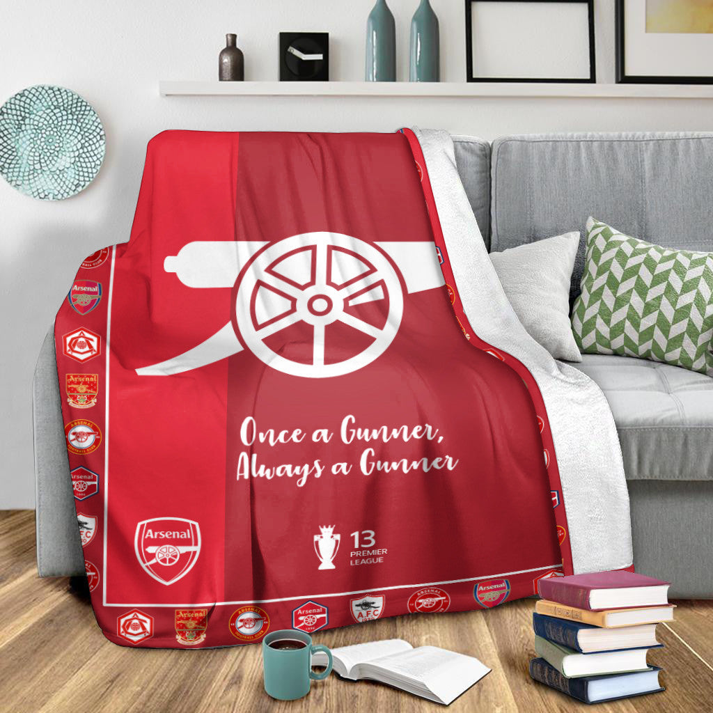 Arsenal 3D Fleece Blanket