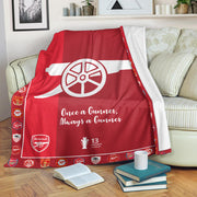 Arsenal 3D Fleece Blanket