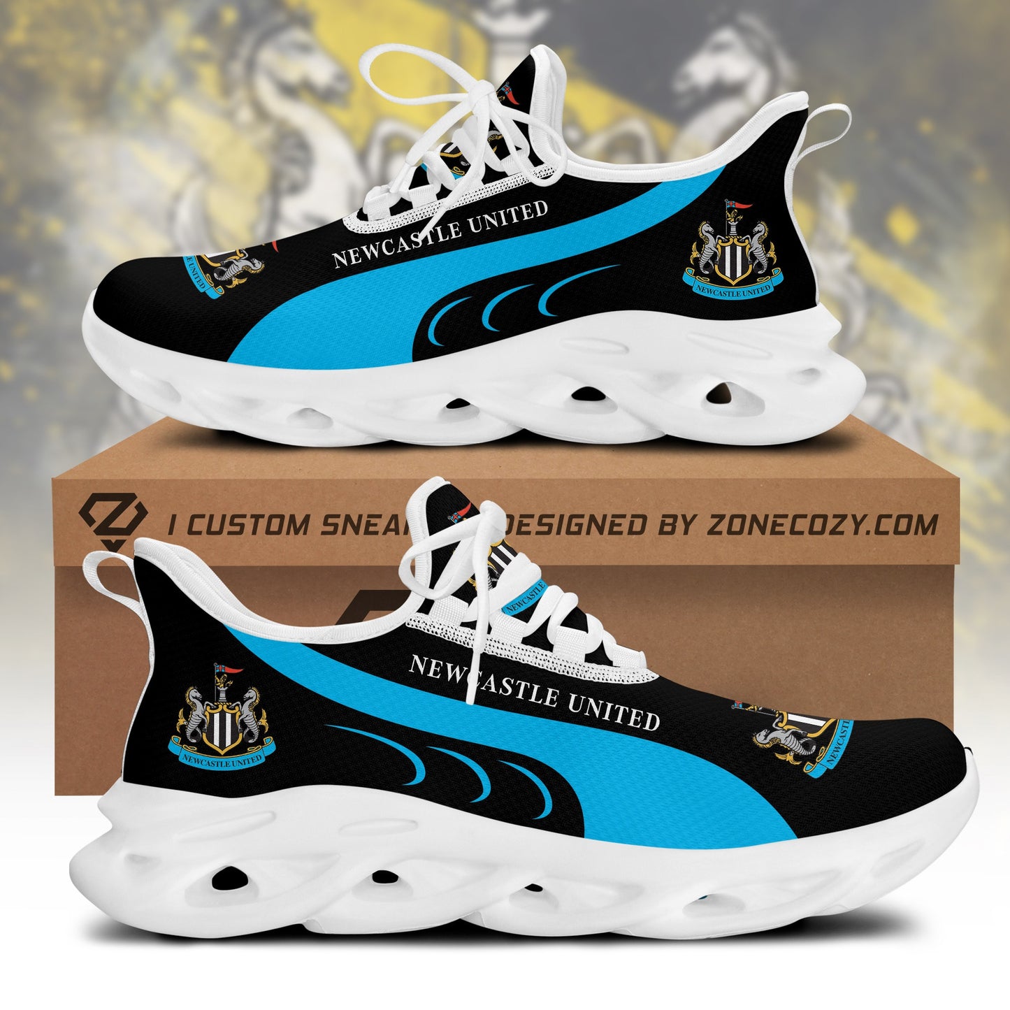 Newcastle United V3 Chunky Custom Sneaker