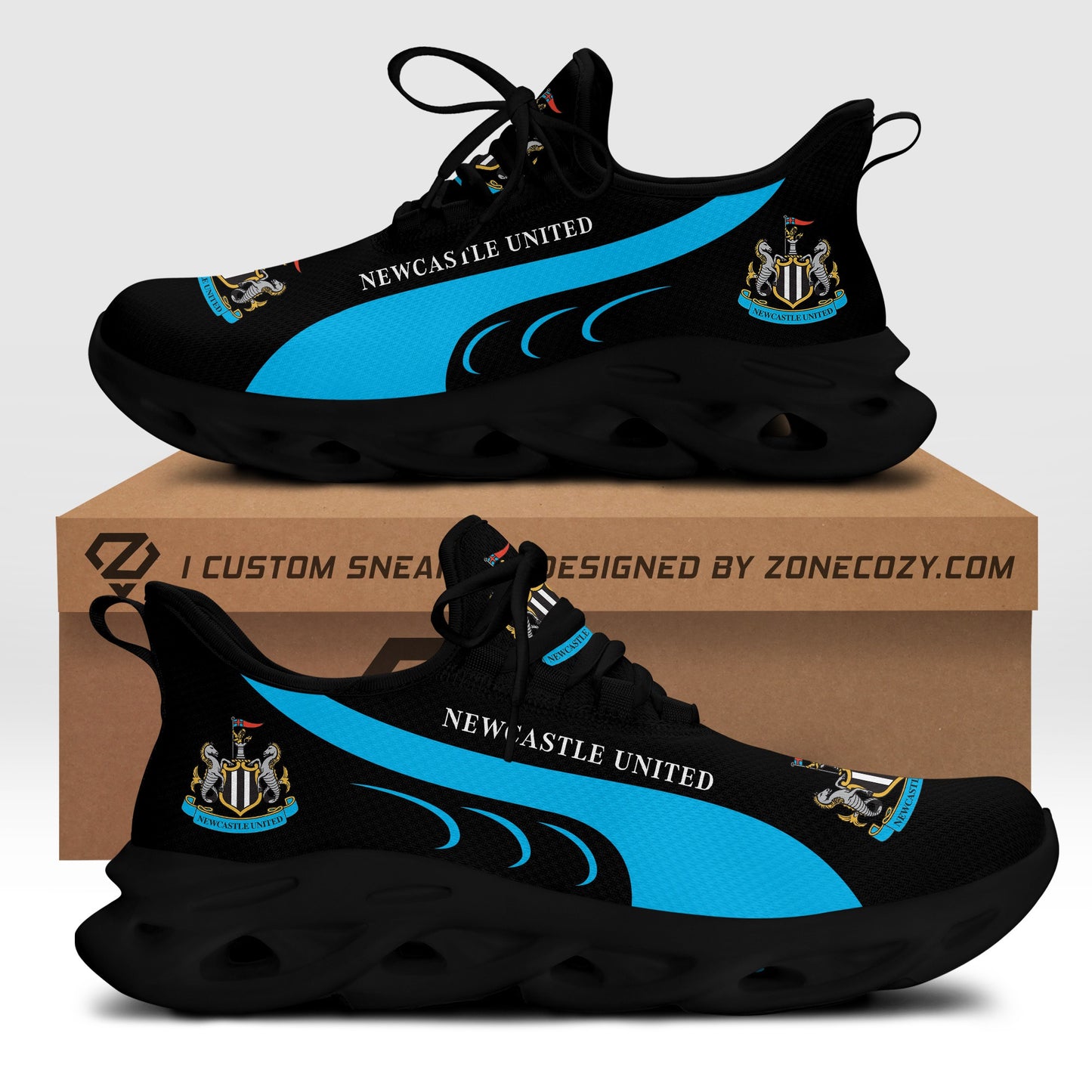 Newcastle United V3 Chunky Custom Sneaker