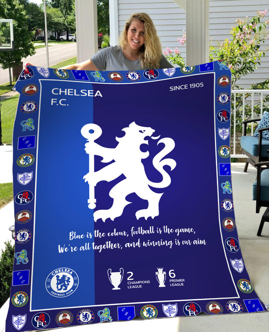Chelsea 3D Fleece Blanket