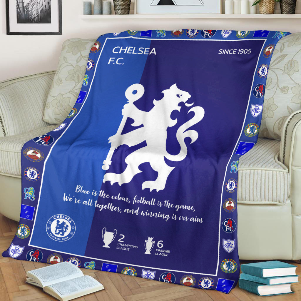 Chelsea 3D Fleece Blanket