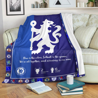 Chelsea 3D Fleece Blanket