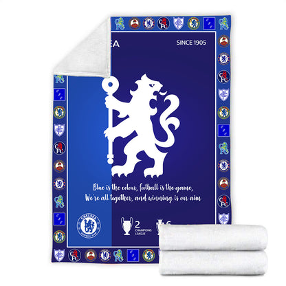 Chelsea 3D Fleece Blanket
