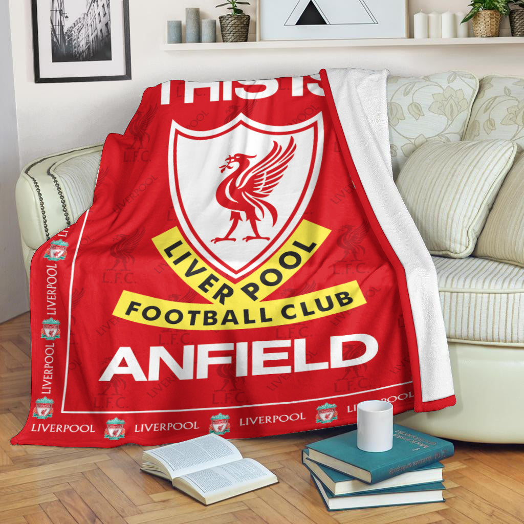 Liverpool 3D Fleece Blanket V3