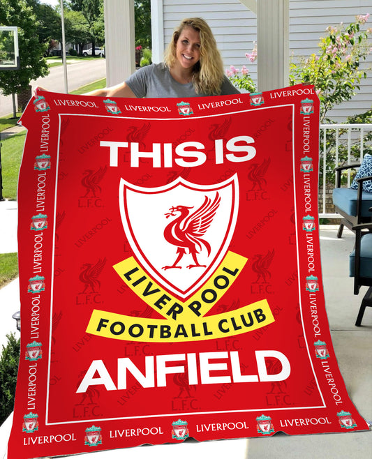 Liverpool 3D Fleece Blanket V3