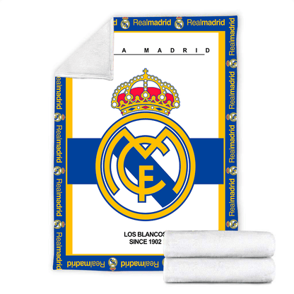 Real Madrid 3D Fleece Blanket V3