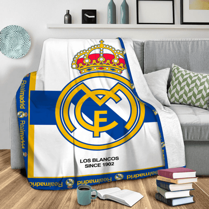 Real Madrid 3D Fleece Blanket V3
