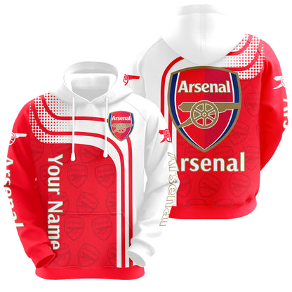 Personalized Arsenal Q3 3D All over Printed Hoodie and Sweatpants set