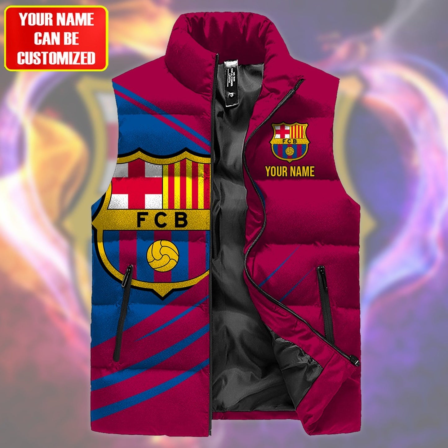 Barcelona Sleeveless Windproof Puffer Jacket V2