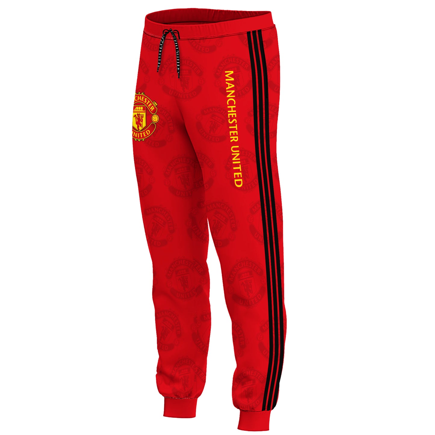 Personalized Manchester United Q4 3D All over Printed Hoodie and Sweatpants set