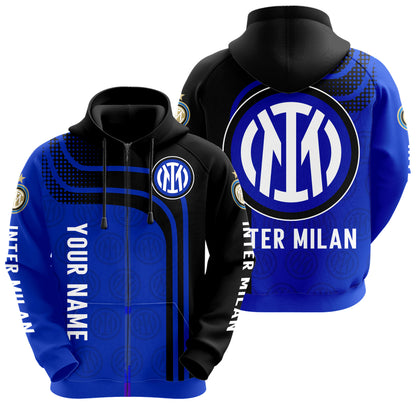 Personalized Inter Milan Q3 3D All over Printed Hoodie and Sweatpants set