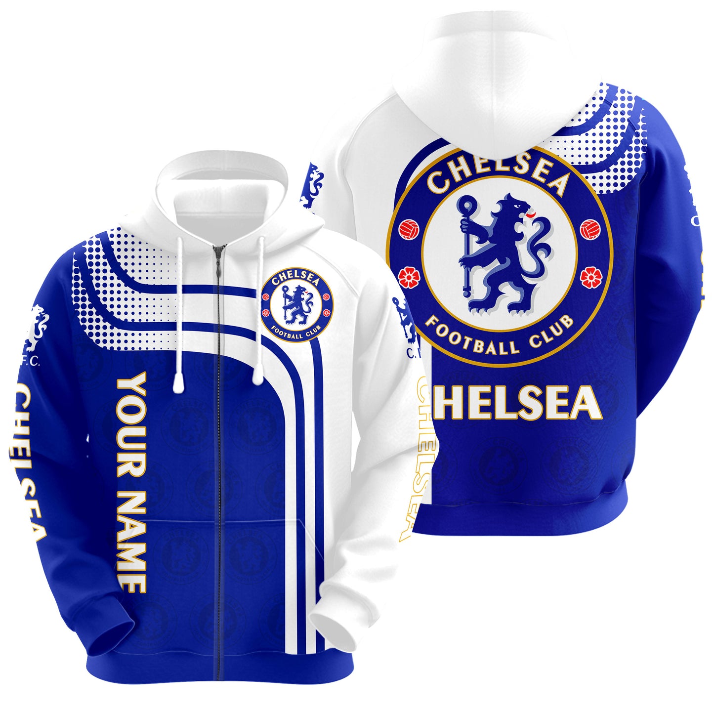 Personalized Chelsea Q3 3D All over Printed Hoodie and Sweatpants set