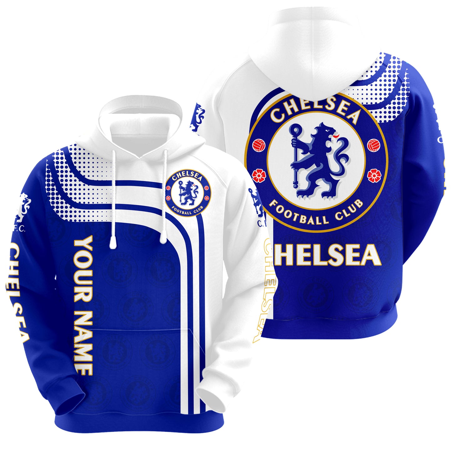 Personalized Chelsea Q3 3D All over Printed Hoodie and Sweatpants set