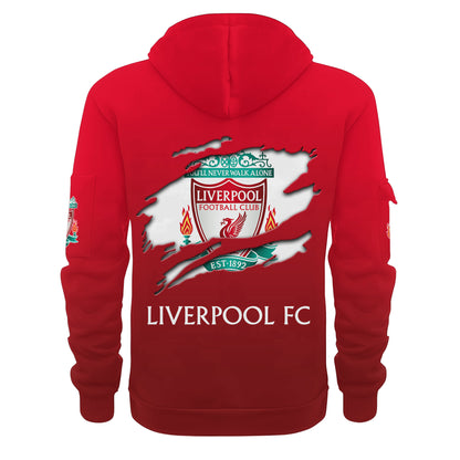 Personalized Liverpool Q5 3D Zip-Hoodie Cotton Jacket