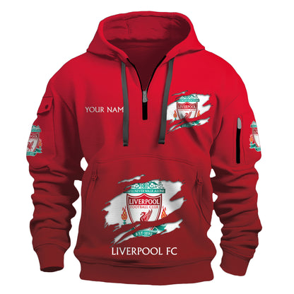 Personalized Liverpool Q5 3D Zip-Hoodie Cotton Jacket