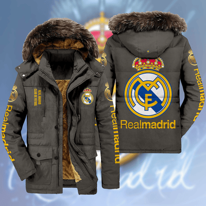 Real Madrid Parka Winter Jacket