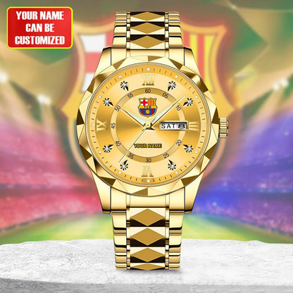 Personalized Barcelona Alloy Charley Watch