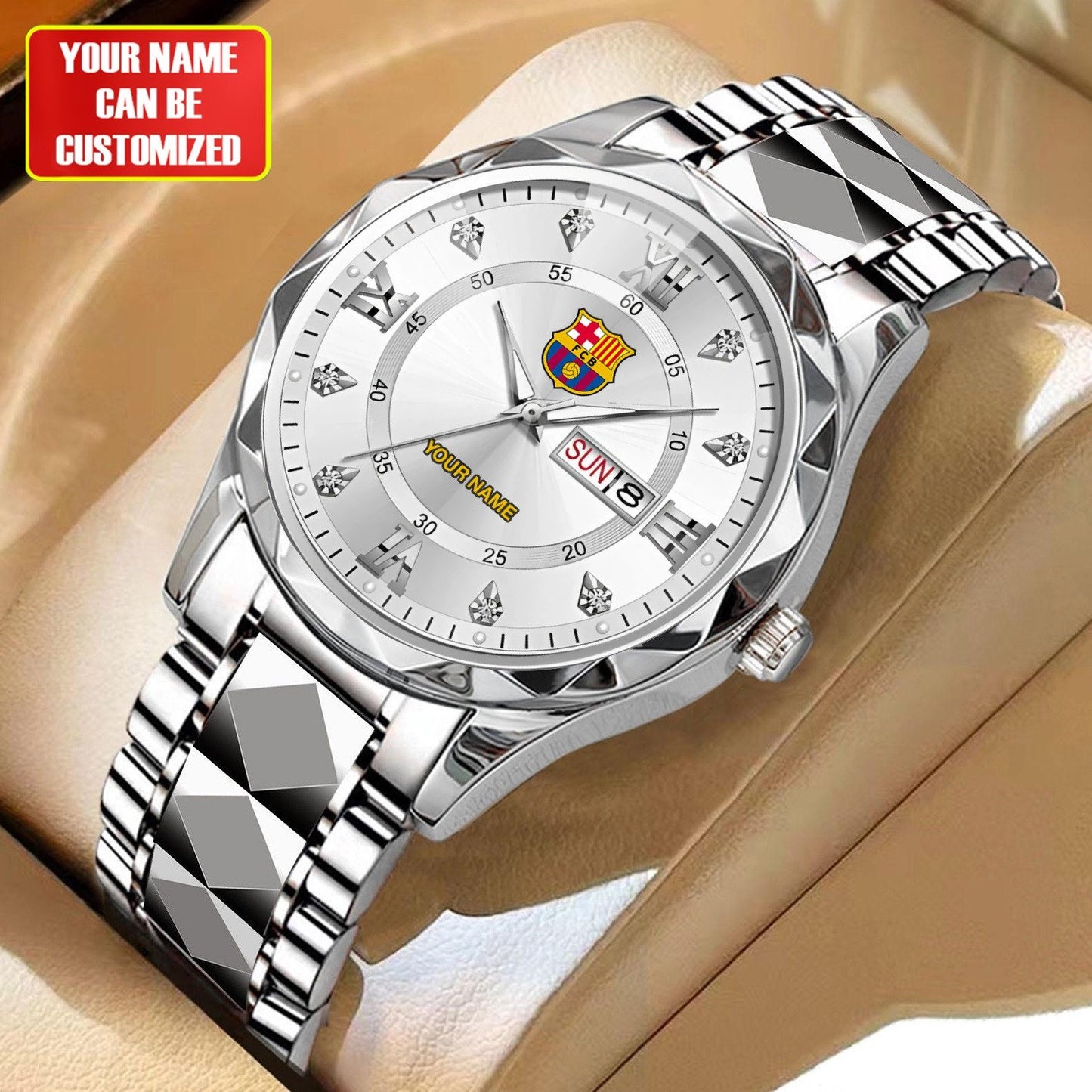 Personalized Barcelona Alloy Charley Watch