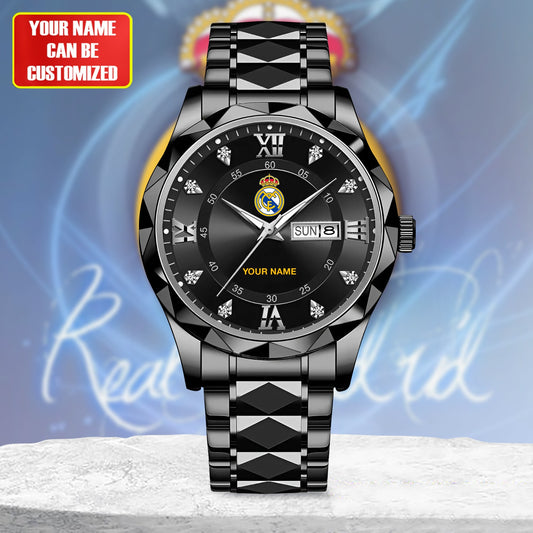 Personalized Real Madrid Alloy Charley Watch