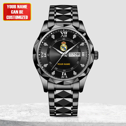 Personalized Real Madrid Alloy Charley Watch