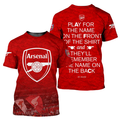 Personalized Arsenal 3D Full Printing Set , Arsenal Shirt , Zipper Polo, Hoodie , Short , Polo ,hawaii