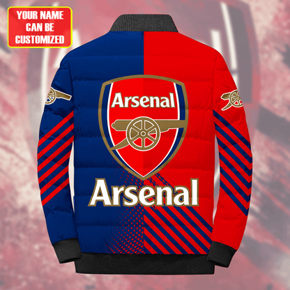 Personalized Arsenal Puffer Jacket v2 3D
