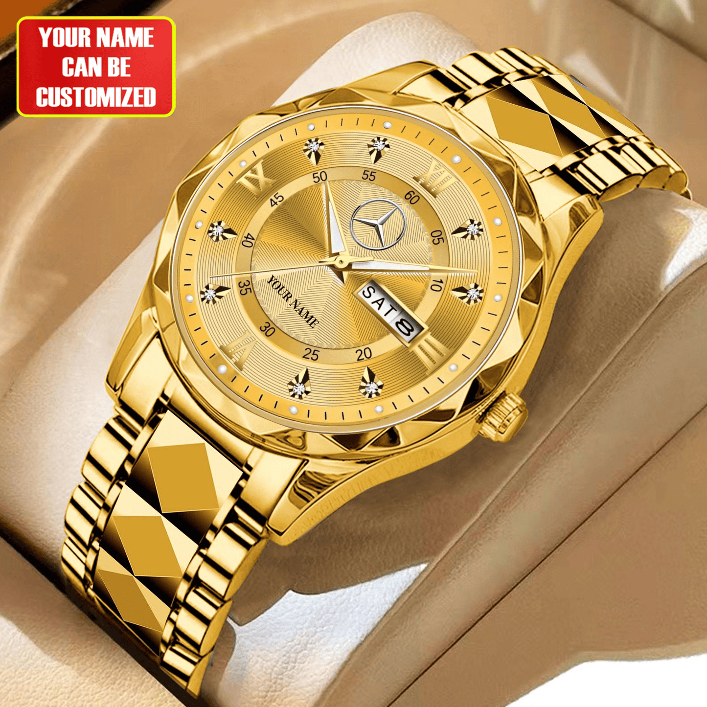 Personalized Merc Q2 Alloy Charley Watch