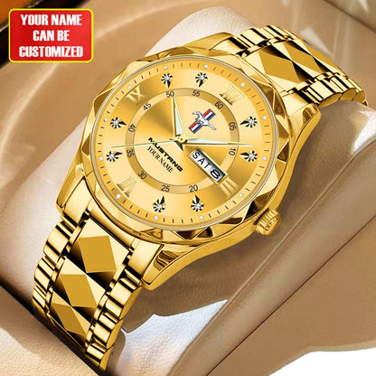 Personalized F Mustang Alloy Charley Watch