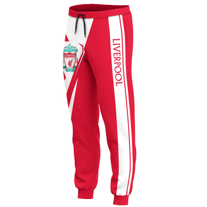 Personalized Liverpool 3D All over Printed Hoodie and Sweatpants set V4