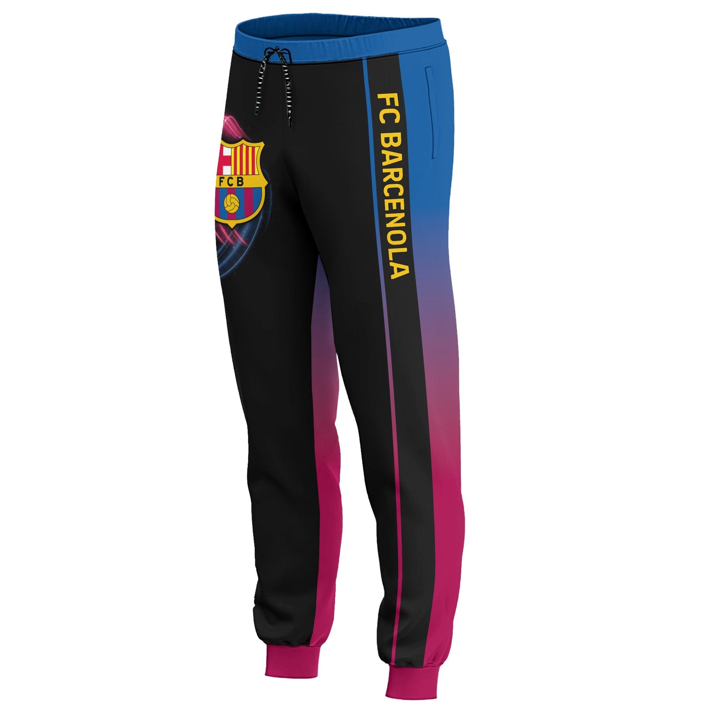 Personalized Barça Q7 3D All over Printed Hoodie and Sweatpants set