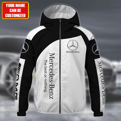 Personalized Merc Windproof Rush Jacket And Sweatpants set