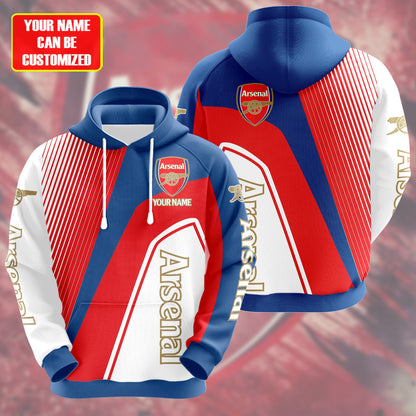 Personalized Arsenal 3D All over Printed Hoodie and Sweatpants set V1