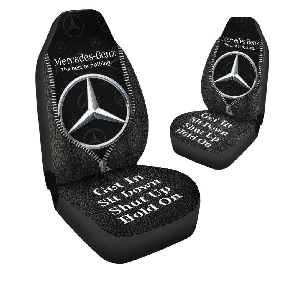 Merc Hold on Funny Car Seat Covers Universal Fit Set 2