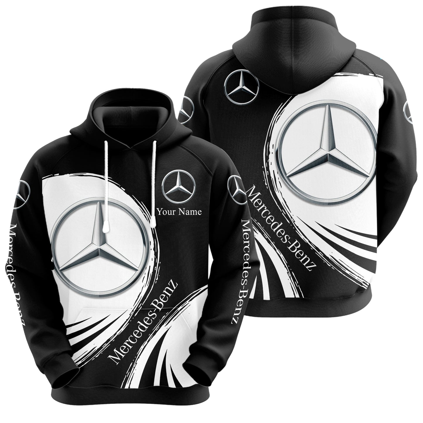 Personalized Merc 3D All over Printed Hoodie and Sweatpants set