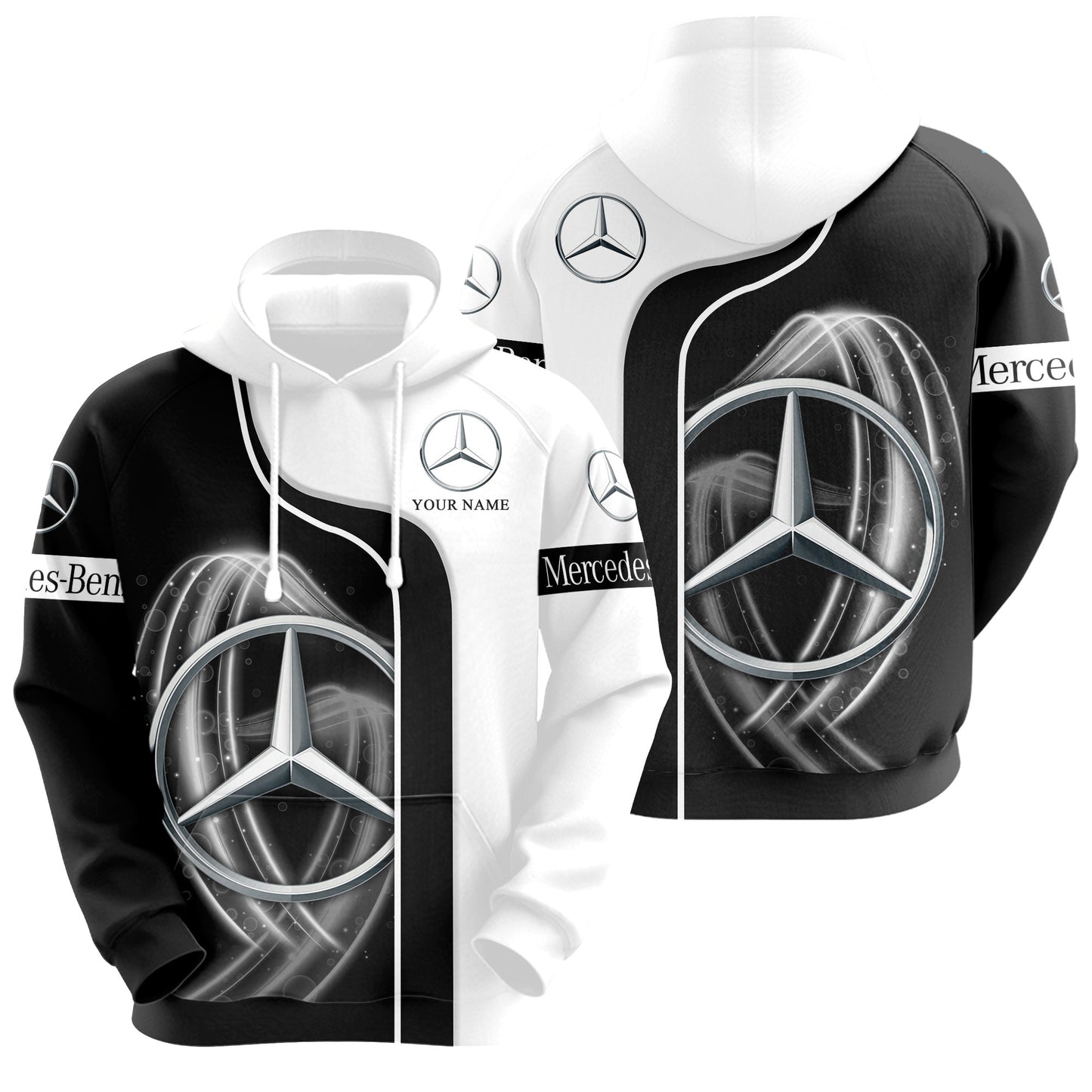 Personalized Merc 3D All over Printed Hoodie and Sweatpants set V5