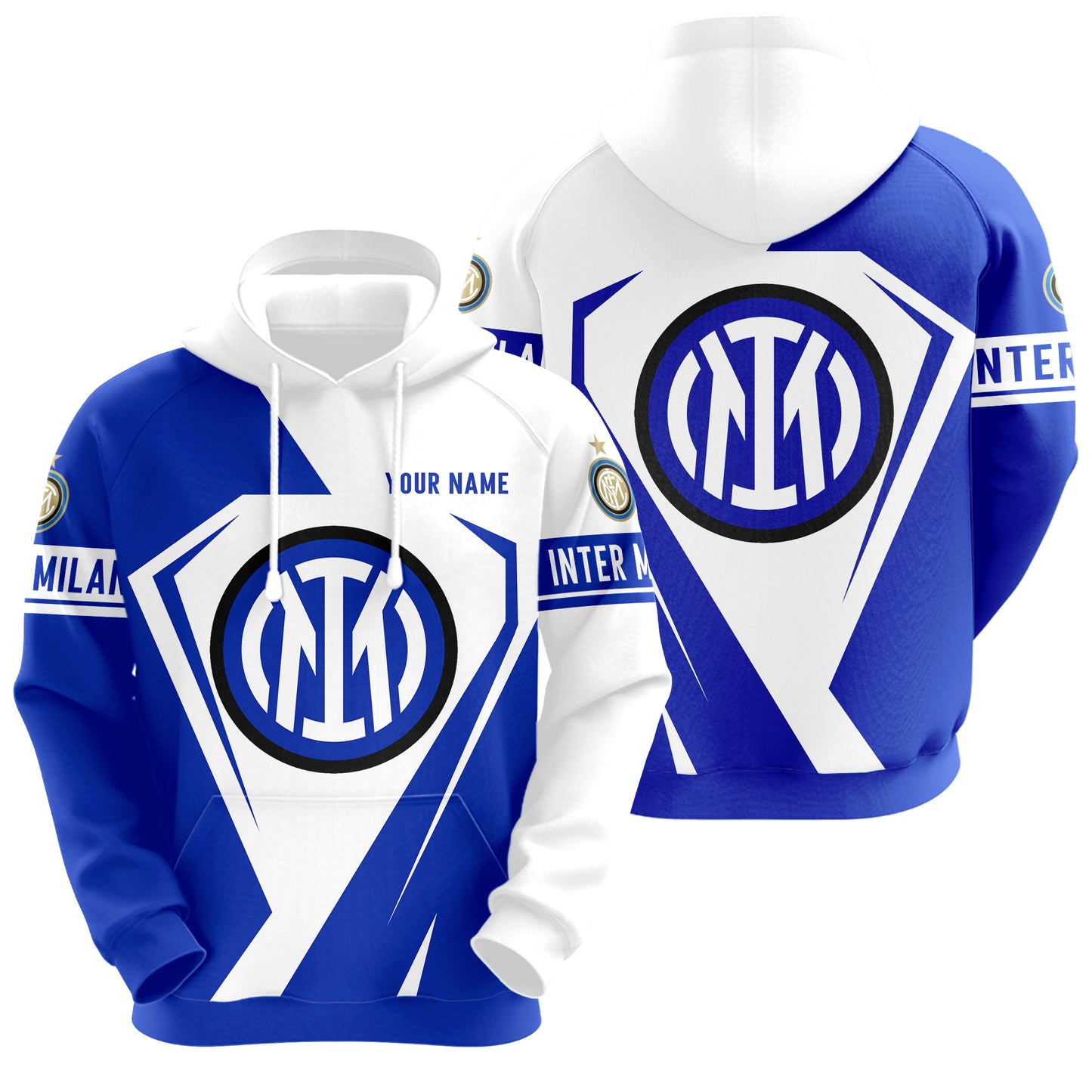 Personalized Inter Milan Q4 3D All over Printed Hoodie and Sweatpants set