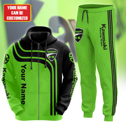 Personalized KW Racing Team Q2 3D All over Printed Hoodie and Sweatpants set