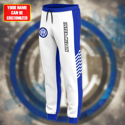 Personalized Inter Milan 3D All over Printed Hoodie and Sweatpants set V2