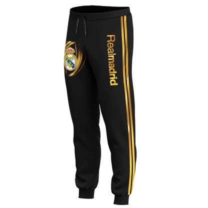 Personalized Real Madrid Q12 3D All over Printed Hoodie and Sweatpants set